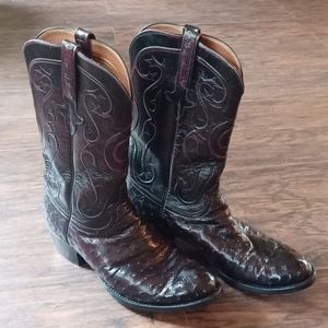 Dark Lucchese Boots